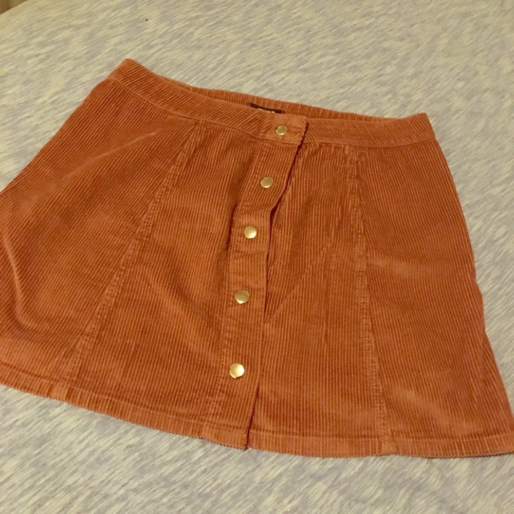 Corduroy mini skirt forever 21